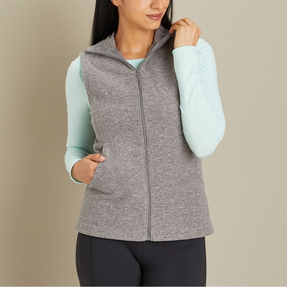 Duluth Trading Co women’s Hooded Fleece Vest XS - Picture 6 of 6